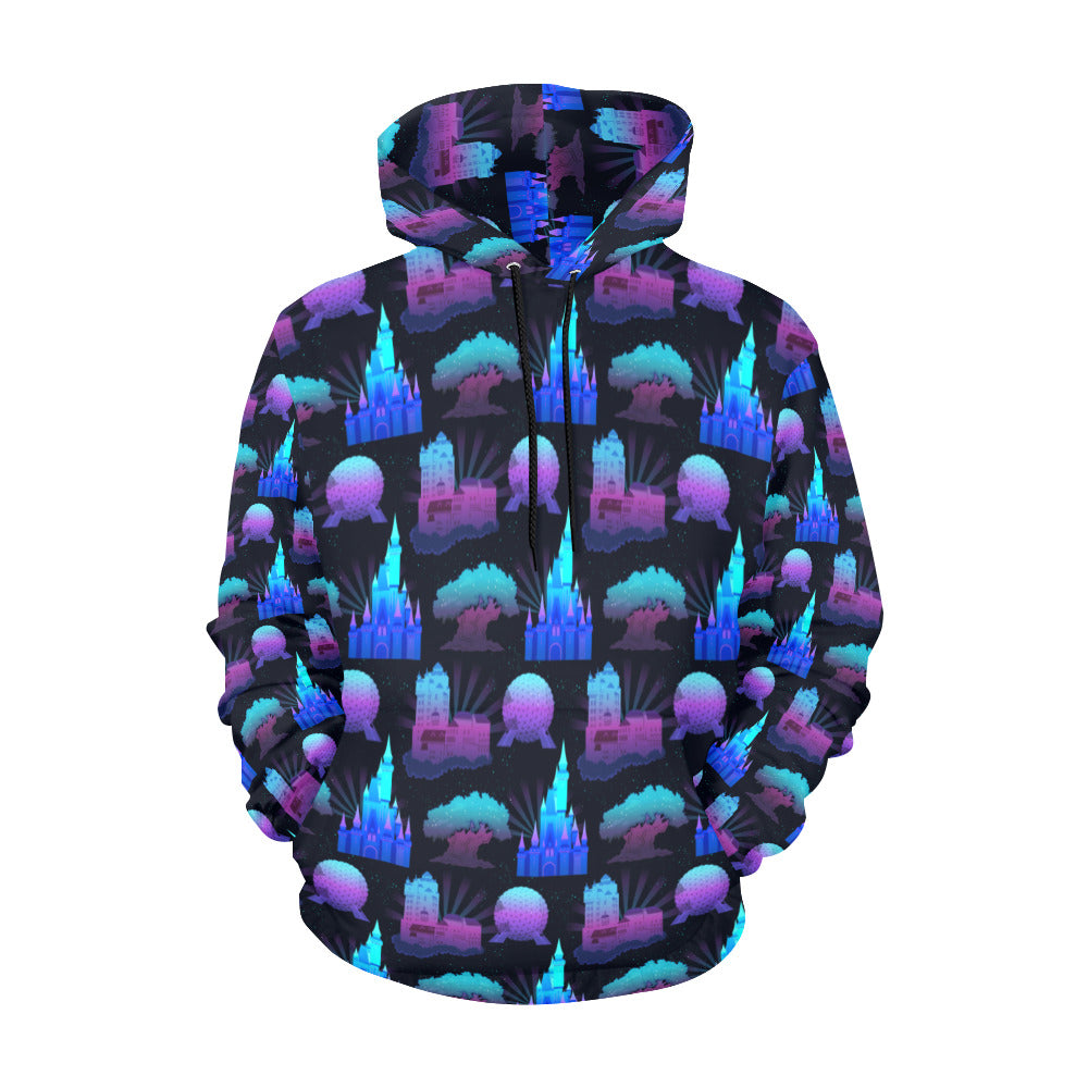 Parks At Night Hoodie for Women