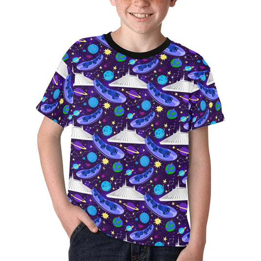 Space Mountain Kid's T-shirt - Ambrie