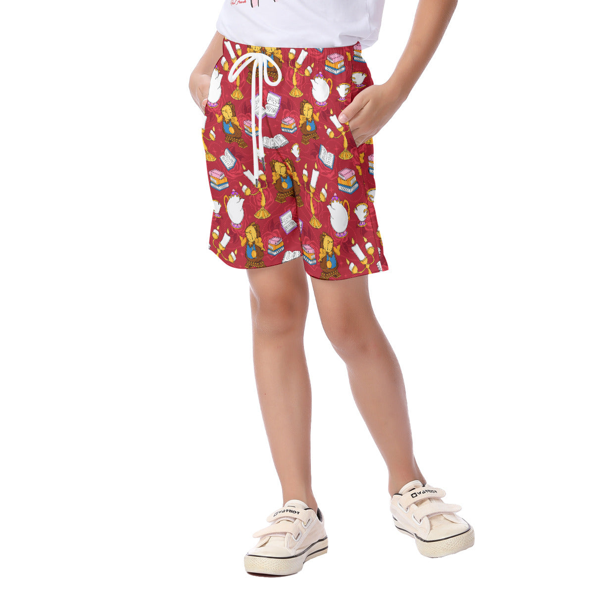 Disney Beauty And The Beast Belle's Friends Boy's Swimsuit