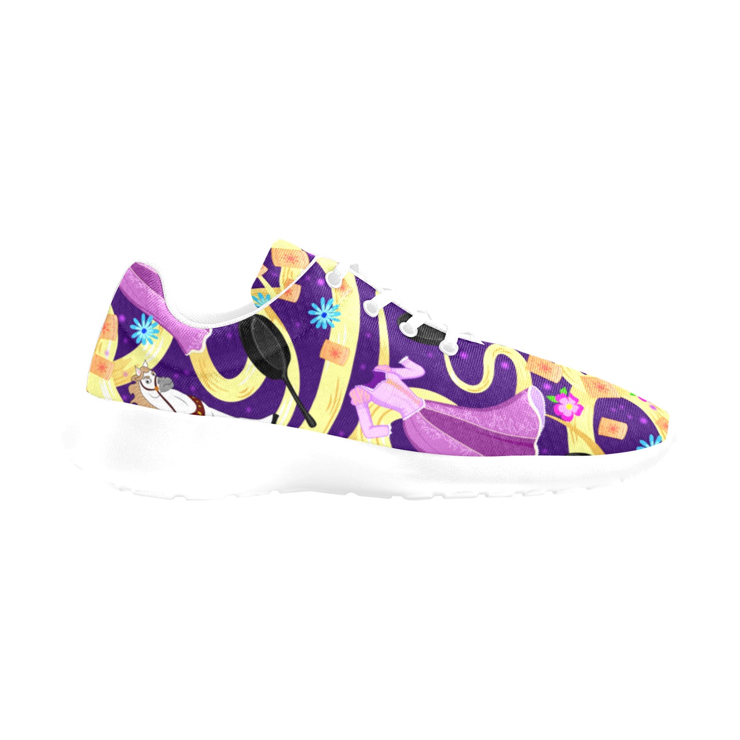 Disney Tangled Rapunzel Punzy Hair Women's Athletic Shoes