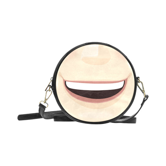 Woody Face Round Sling Bag