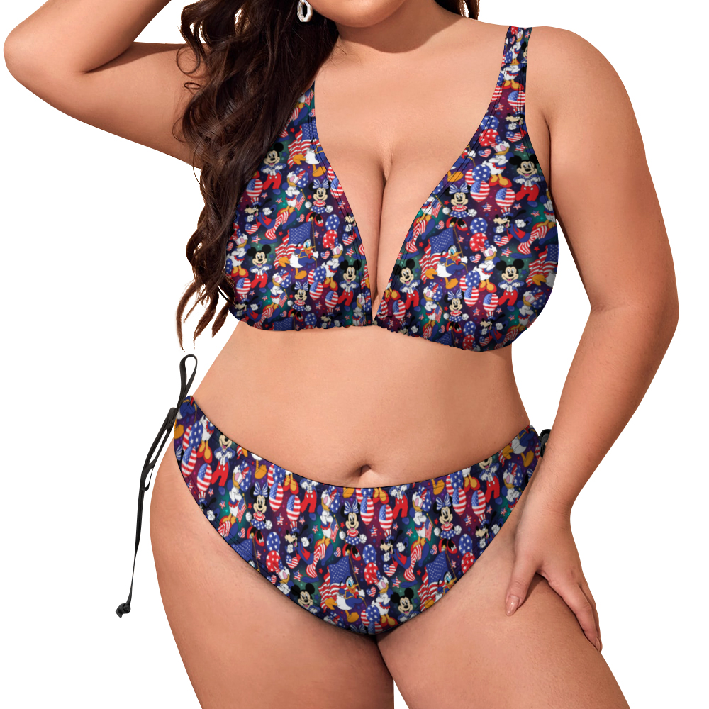 Disney America Plus Size Women's Two Piece Bikini