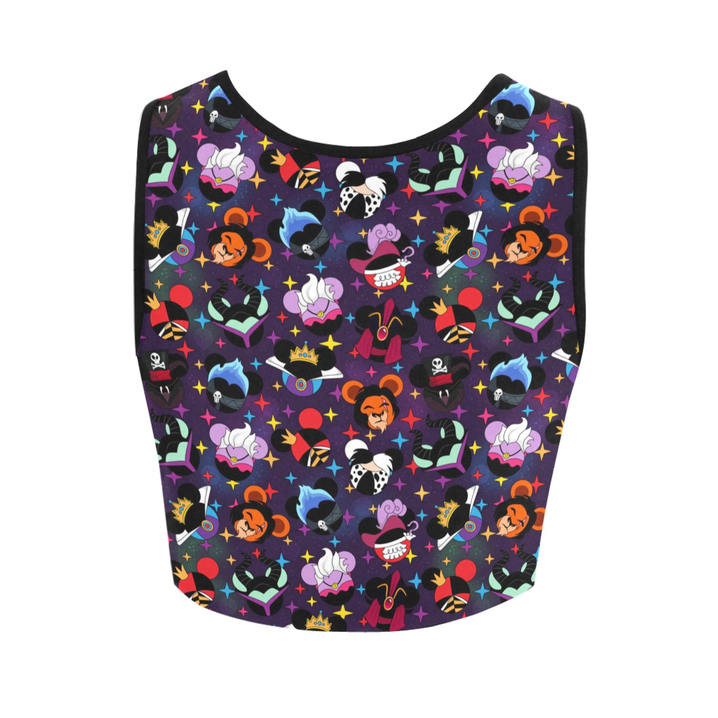 Villains Women's Athletic Crop Top