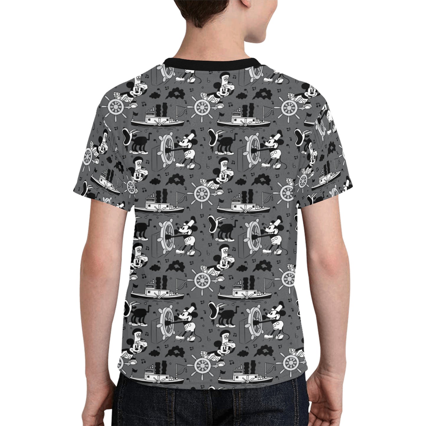 Steamboat Mickey Kids' T-shirt