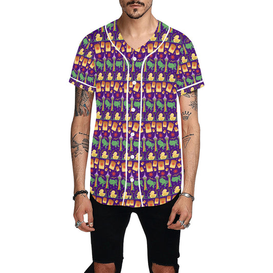 Disney Tangled Rapunzel Magical Hair Character Line Baseball Jersey