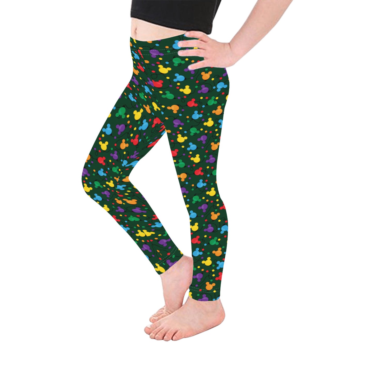 Christmas Lights Kid's Leggings