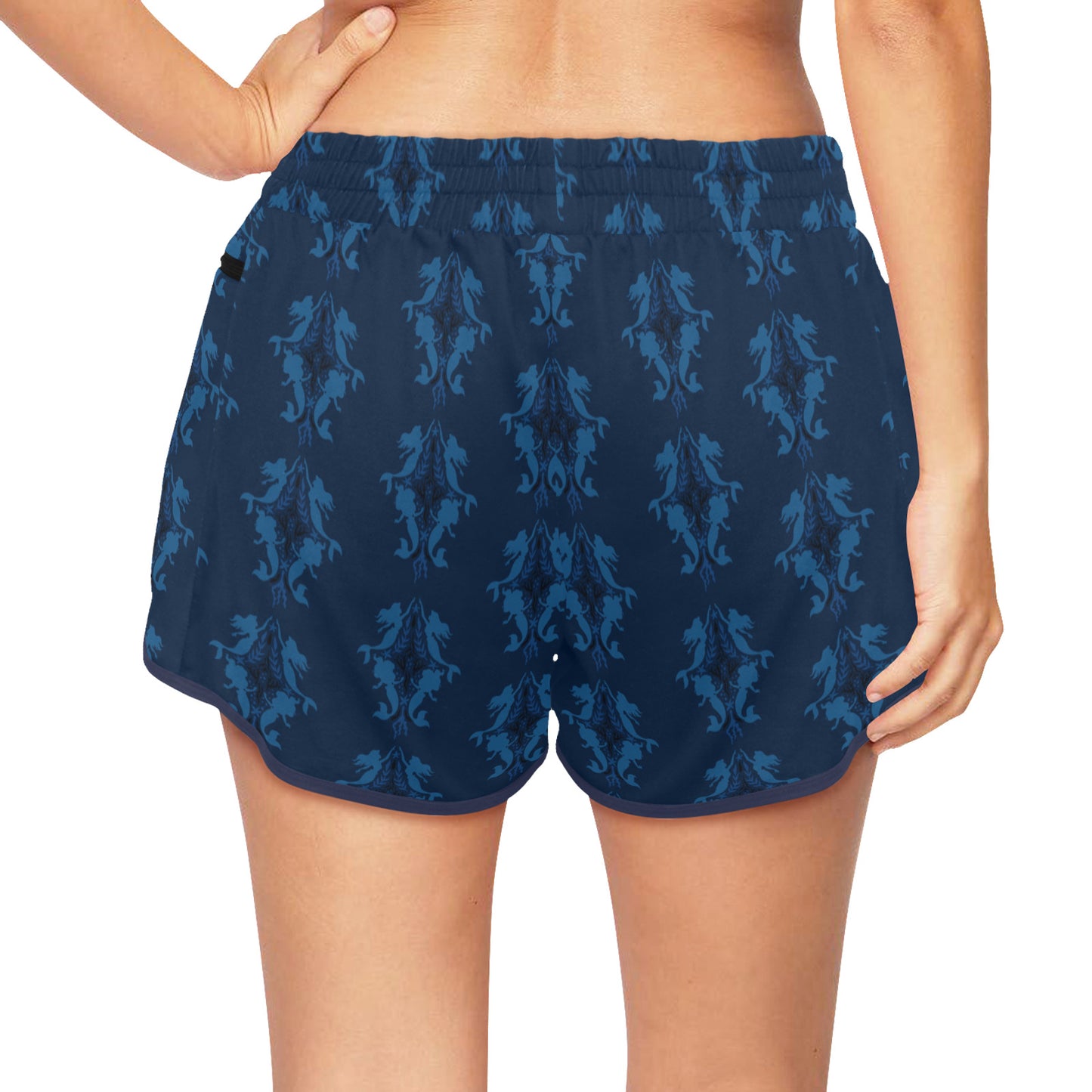 Under The Sea Women's Athletic Sports Shorts