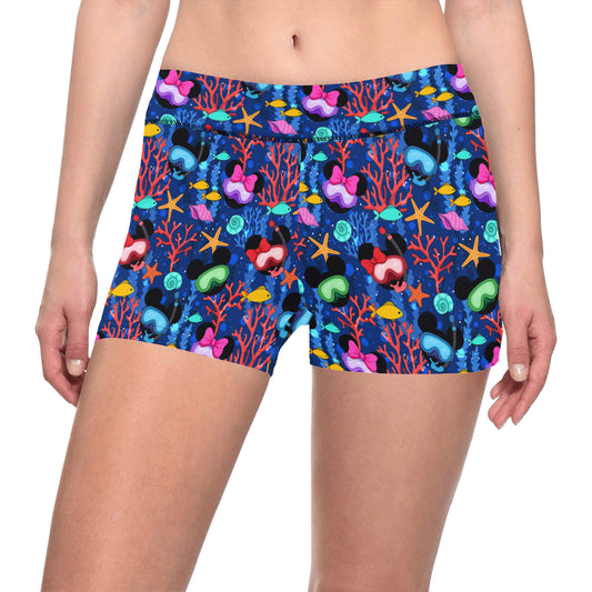 Snorkel Fun Women's Short Leggings