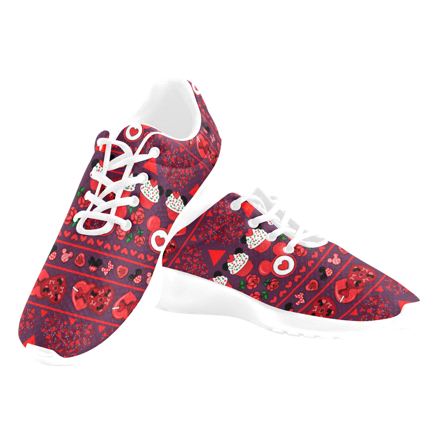 Valentines Day Line Women's Athletic Shoes
