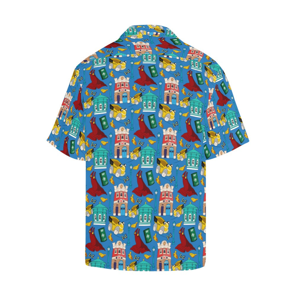 Roger's Car Toon Spin Hawaiian Shirt