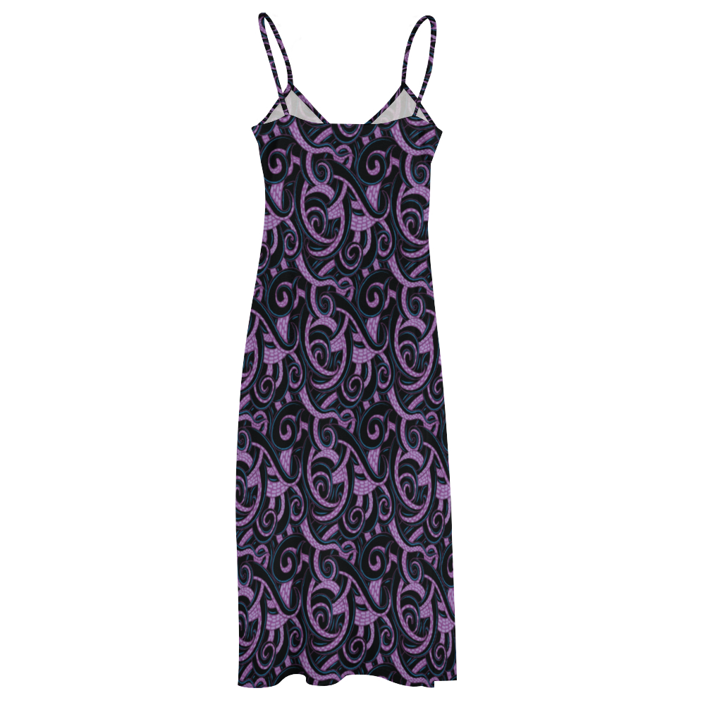 Ursula Tentacles Women's Summer Slip Long Dress