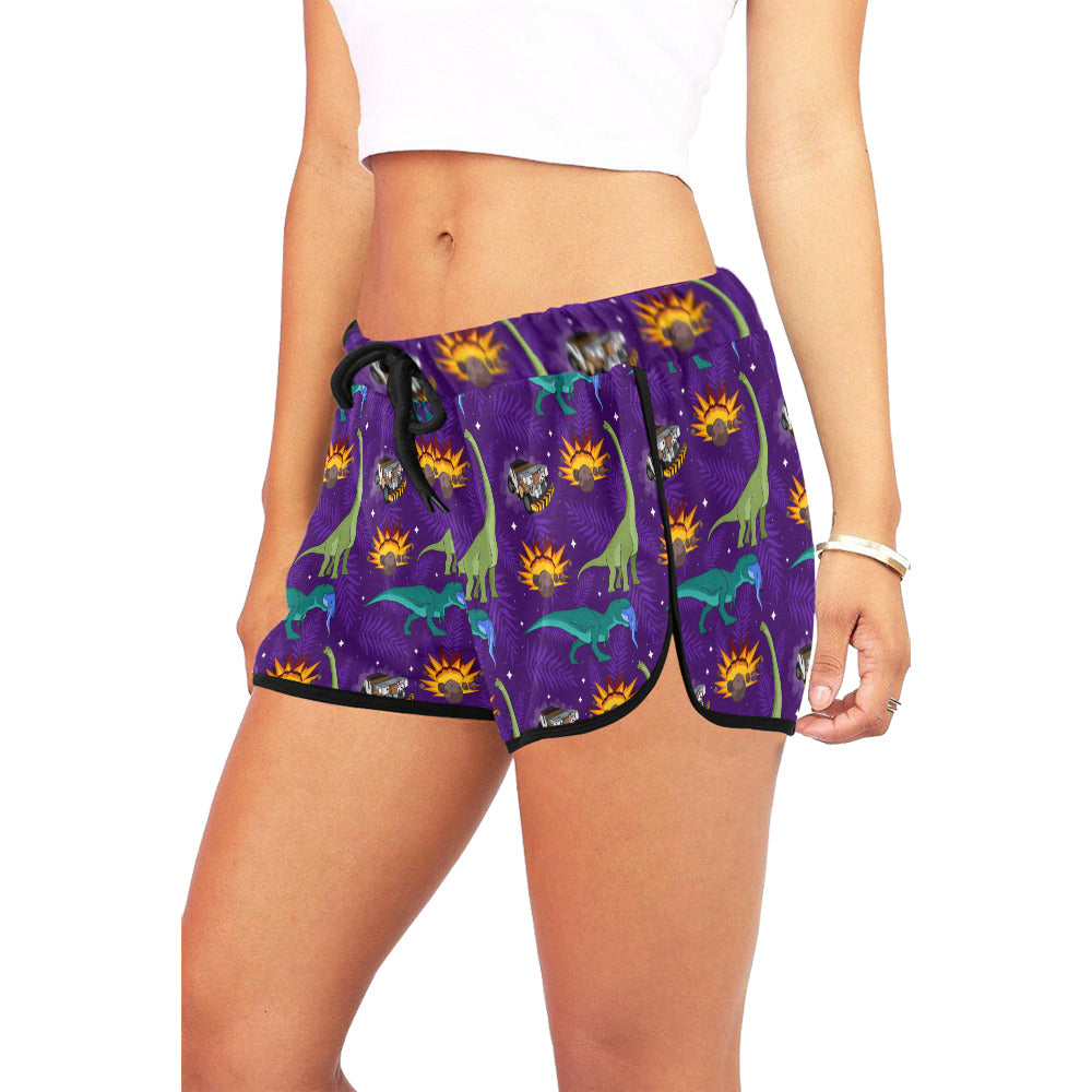 Not Our Dino Women's Relaxed Shorts