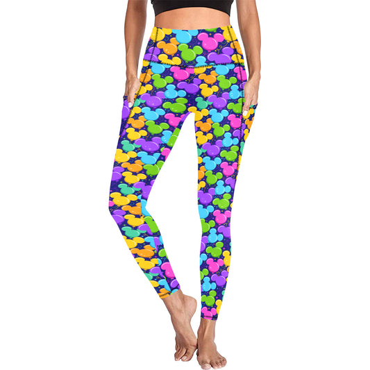 Park Balloons Women's Athletic Leggings With Pockets