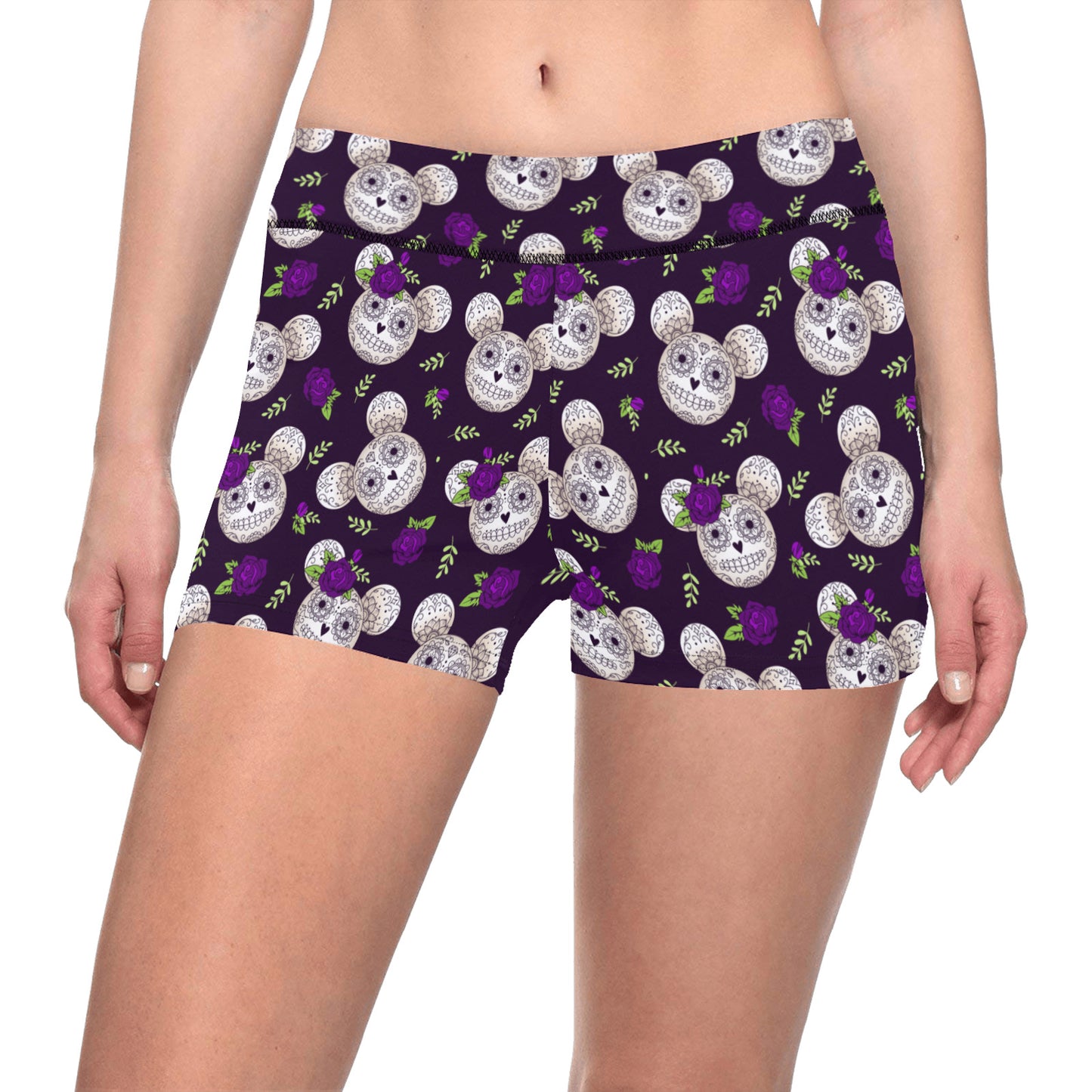 Sugar Skulls Women's Short Leggings