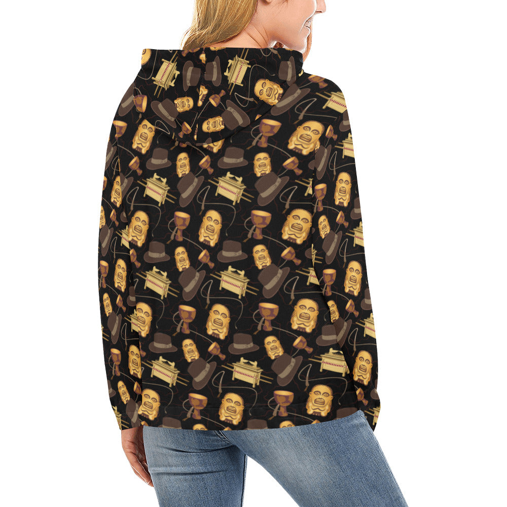 Temple Of Doom All Over Print Hoodie for Women