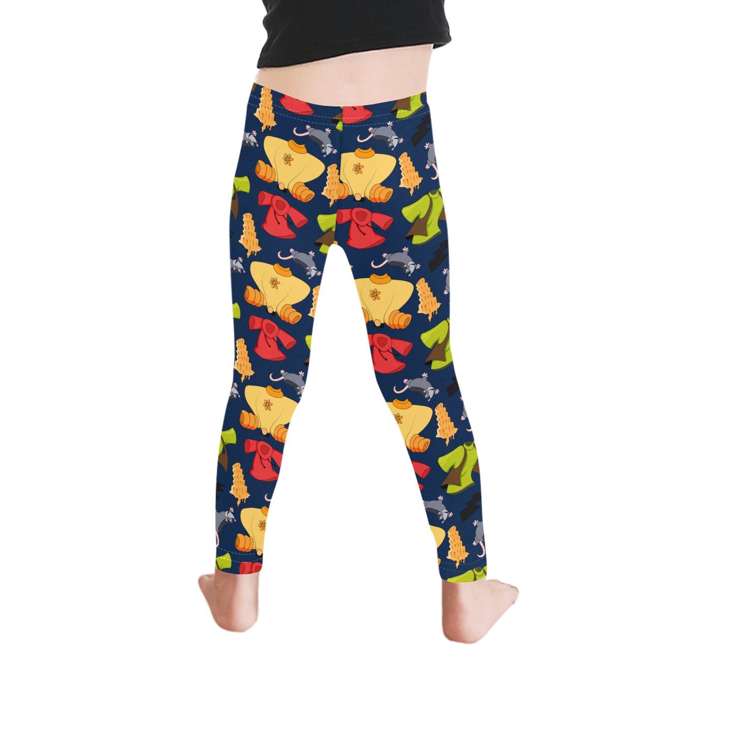 Tower Of Cheeza Kid's Leggings - Ambrie