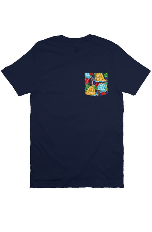 Stained Glass Pocket Tee - PRESALE