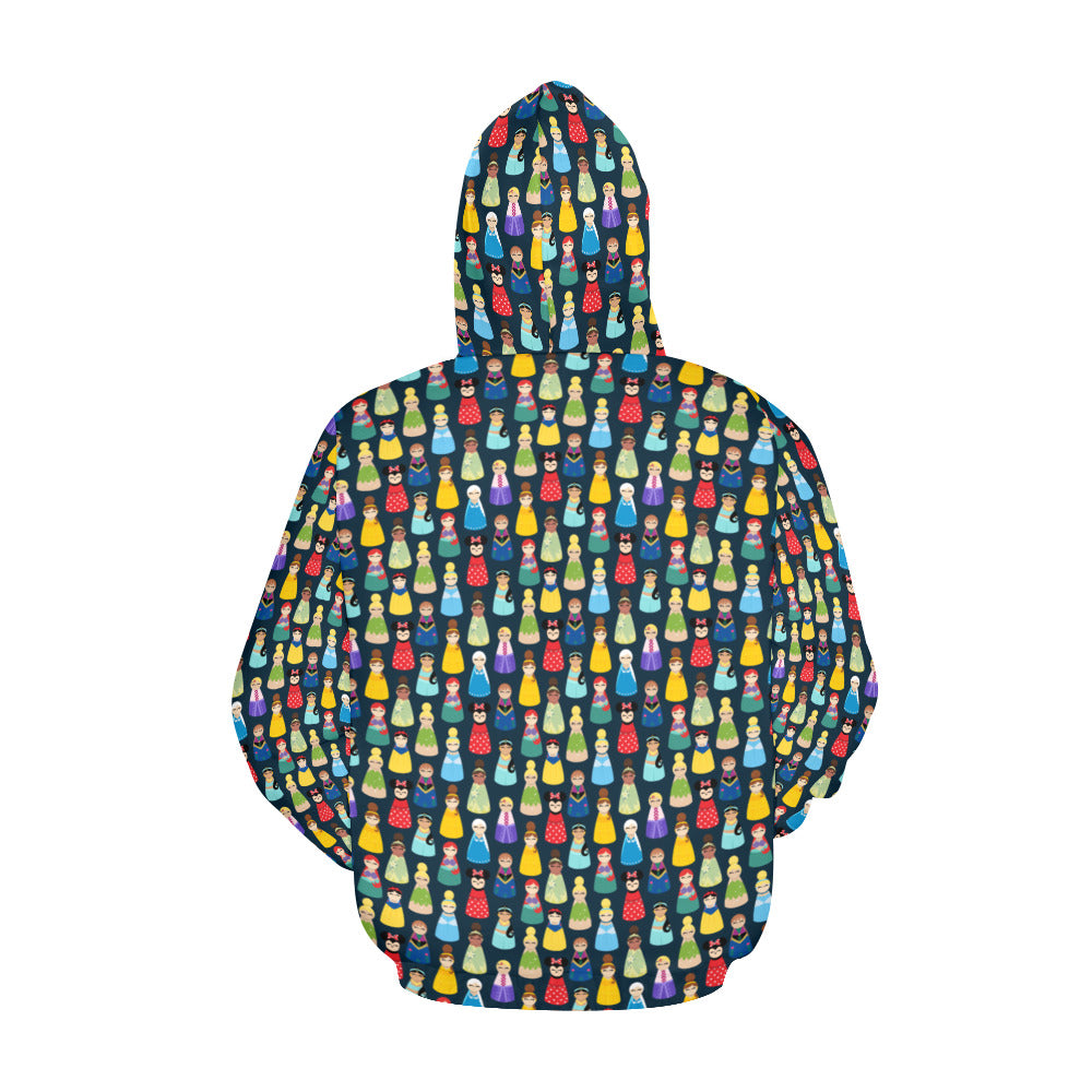 Nesting Dolls Hoodie for Women