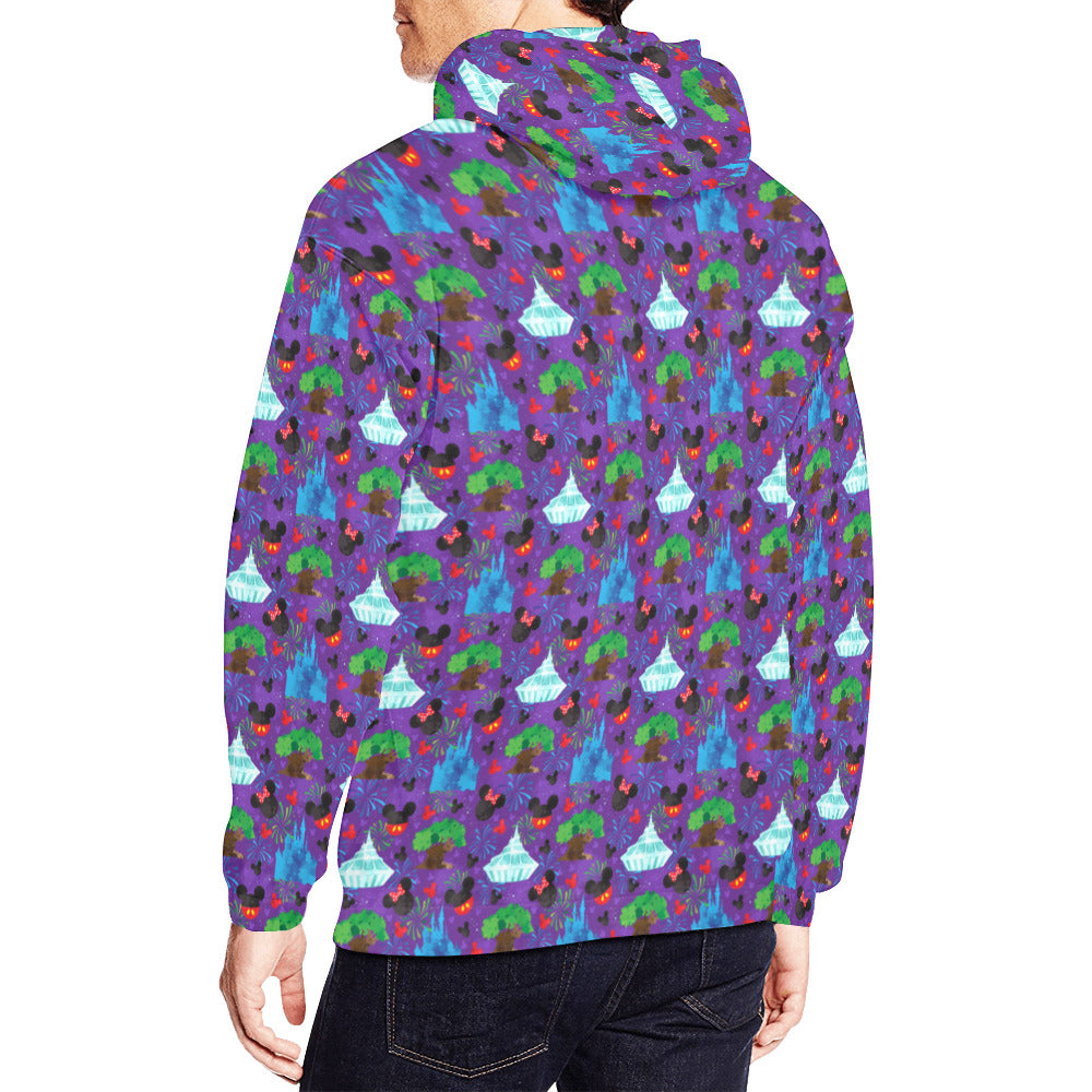 Park Hopper Fireworks Hoodie for Men