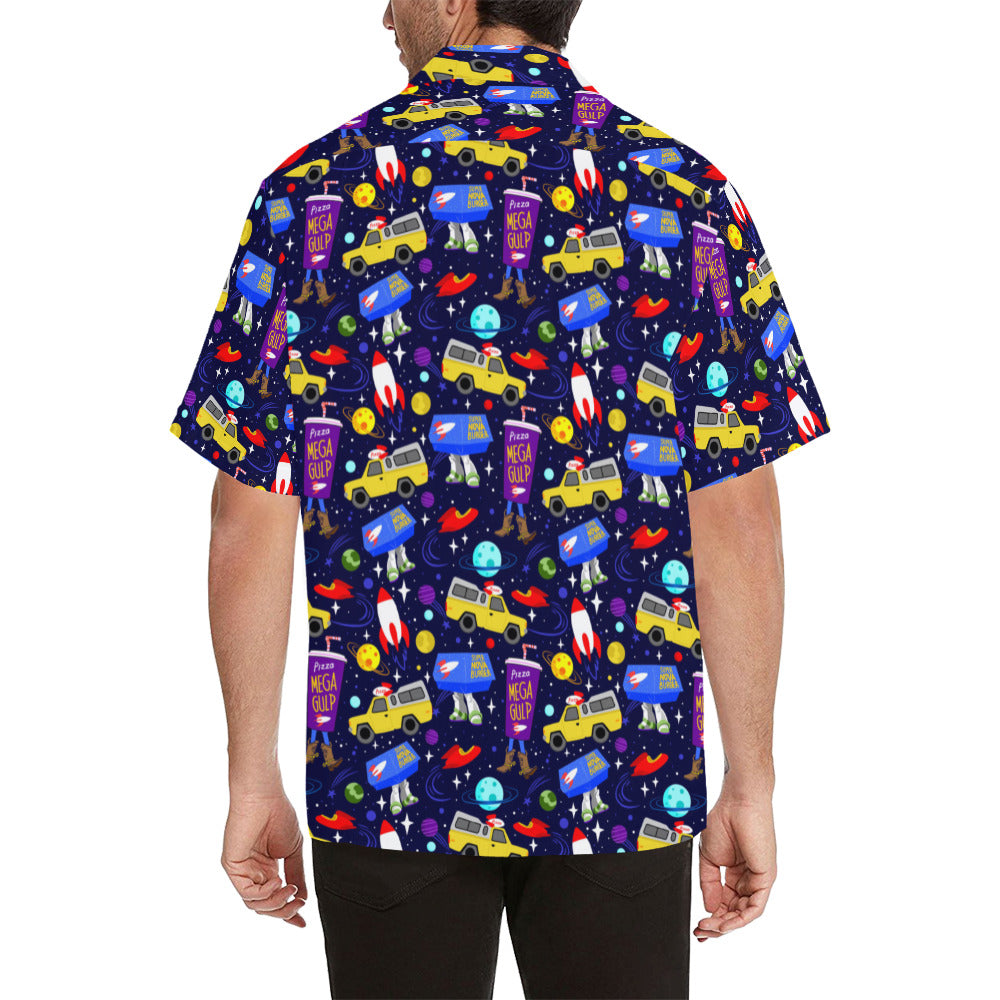 Arcade Pizza Hawaiian Shirt