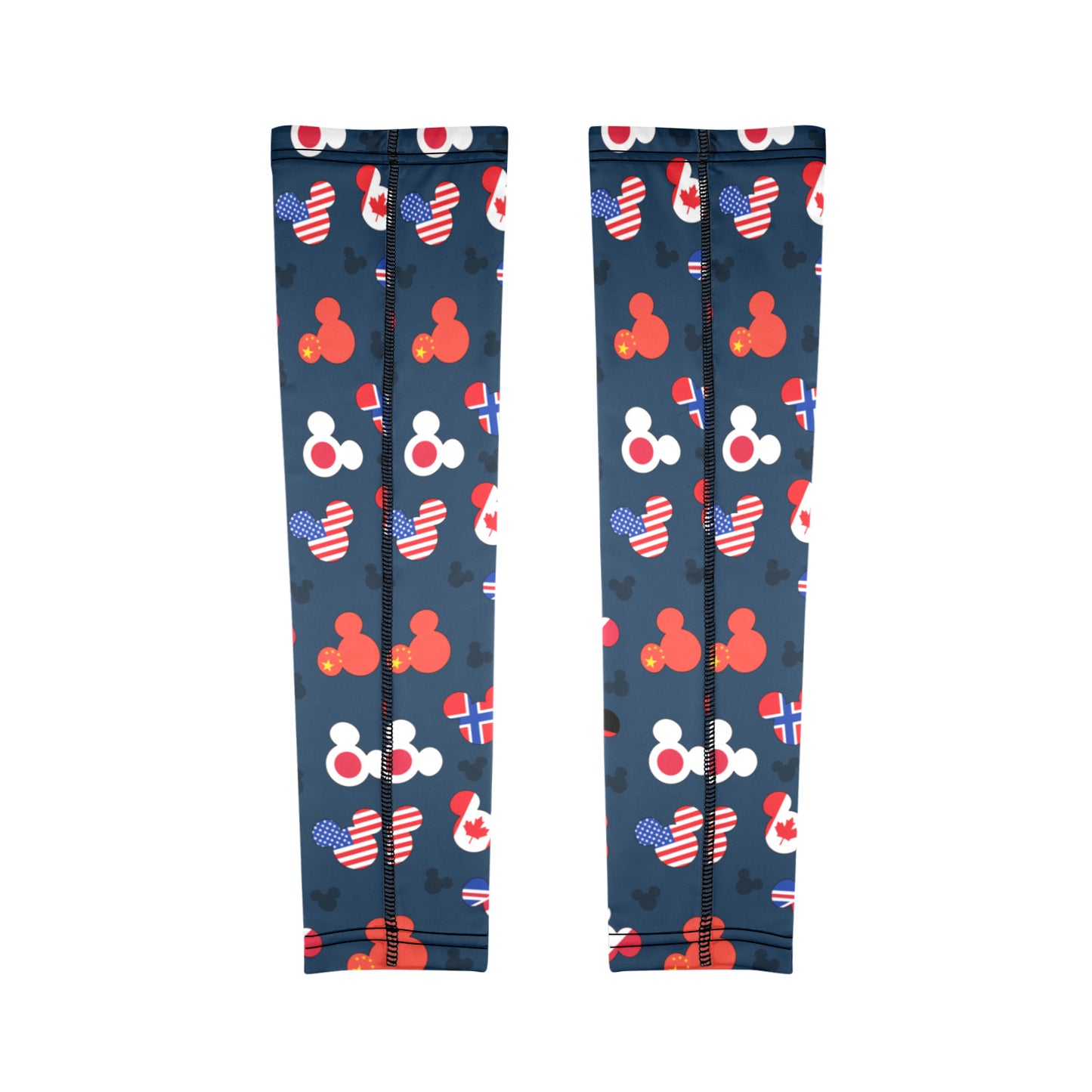 Mickey Flags Arm Sleeves (Set of Two)