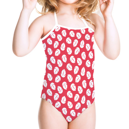 Lilo's Dress Girl's Halter One Piece Swimsuit