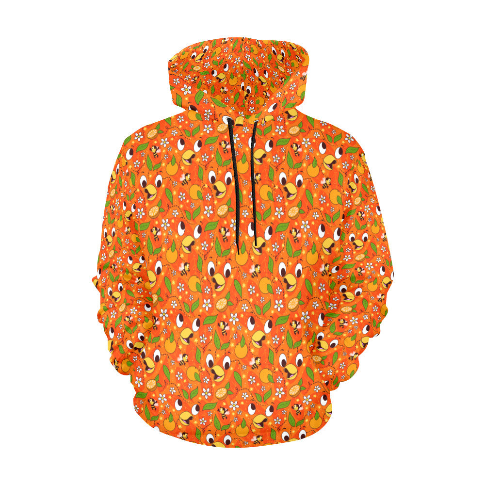 Orange Bird Hoodie for Men