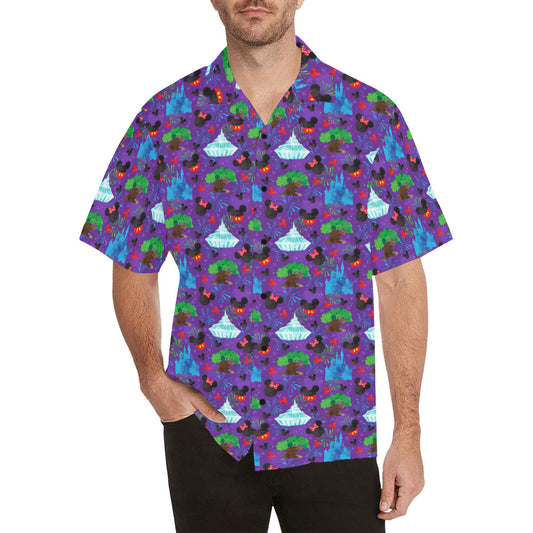 Park Hopper Fireworks Hawaiian Shirt
