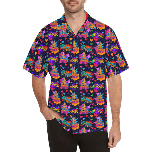 Watercolor Home Hawaiian Shirt