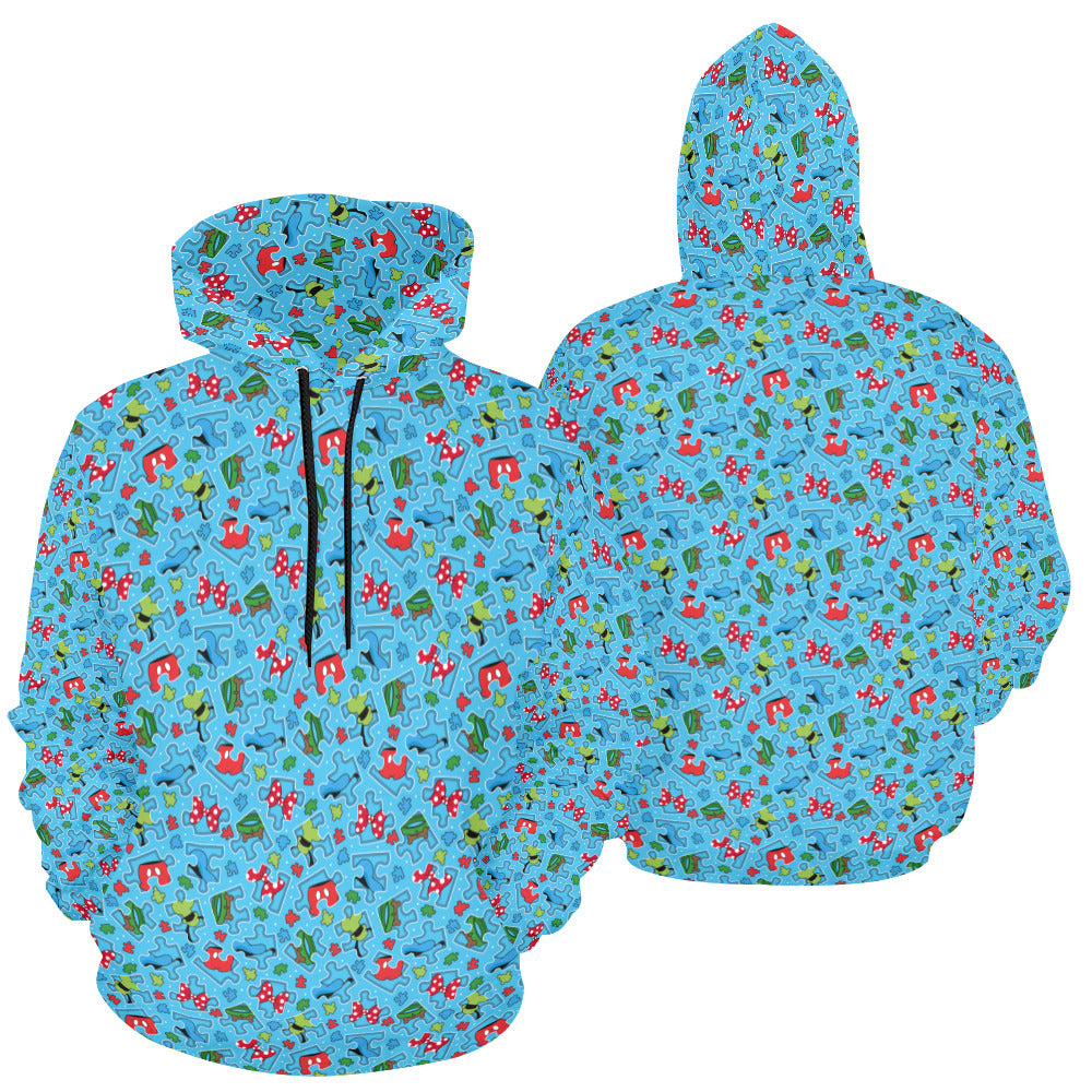 Puzzle Pieces Hoodie for Women