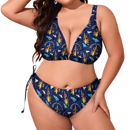 Sorcerer Plus Size Women's Two Piece Bikini