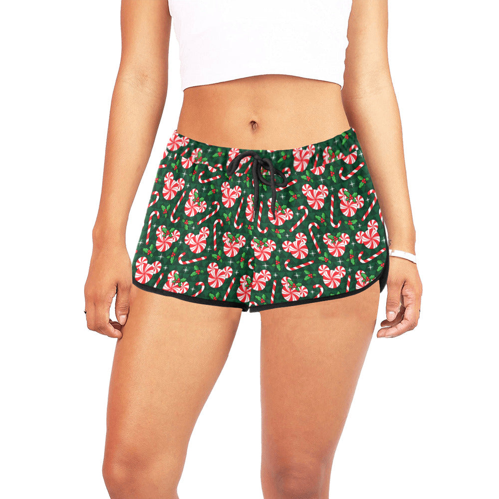Peppermint Candy Women's Relaxed Shorts