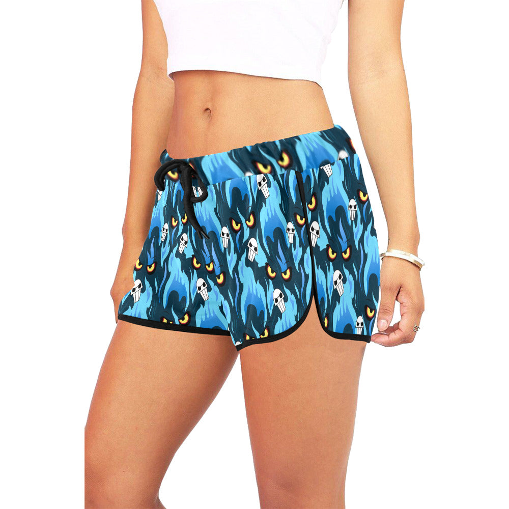 Disney Hercules Hades Lord Of The Dead Women's Relaxed Shorts