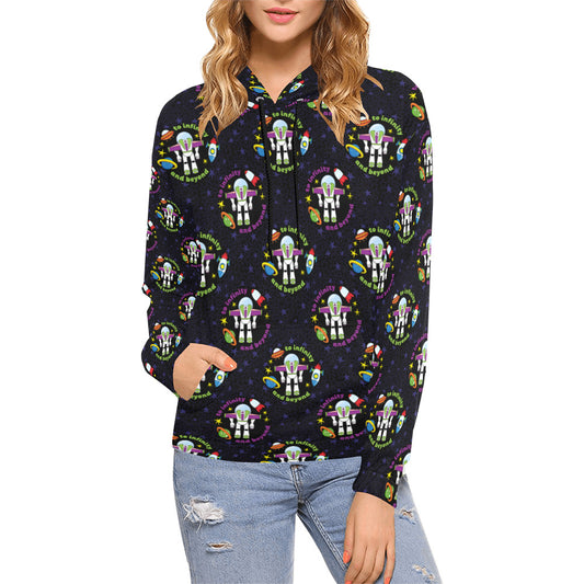 To Infinity And Beyond Hoodie for Women