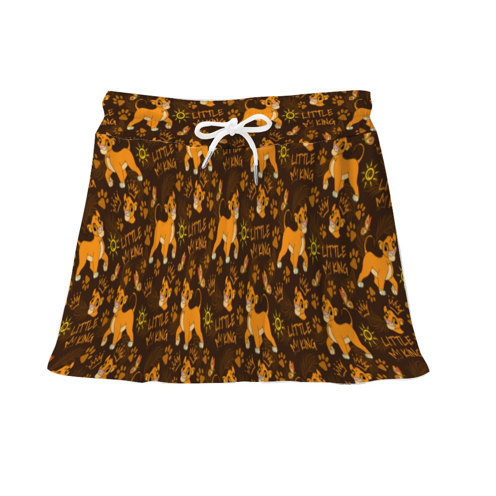 Little King Athletic Skirt With Built In Shorts