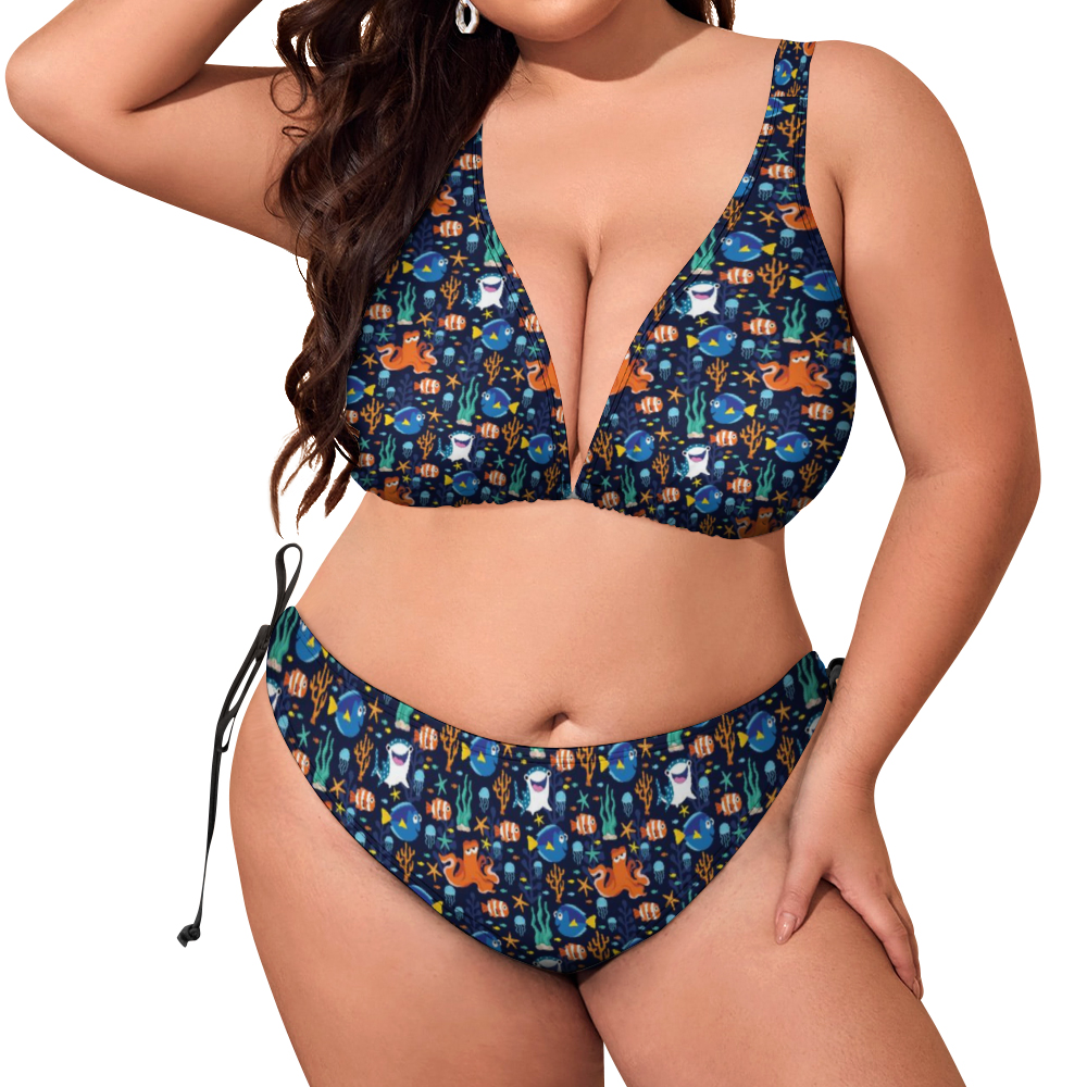 Dory Plus Size Women's Two Piece Bikini
