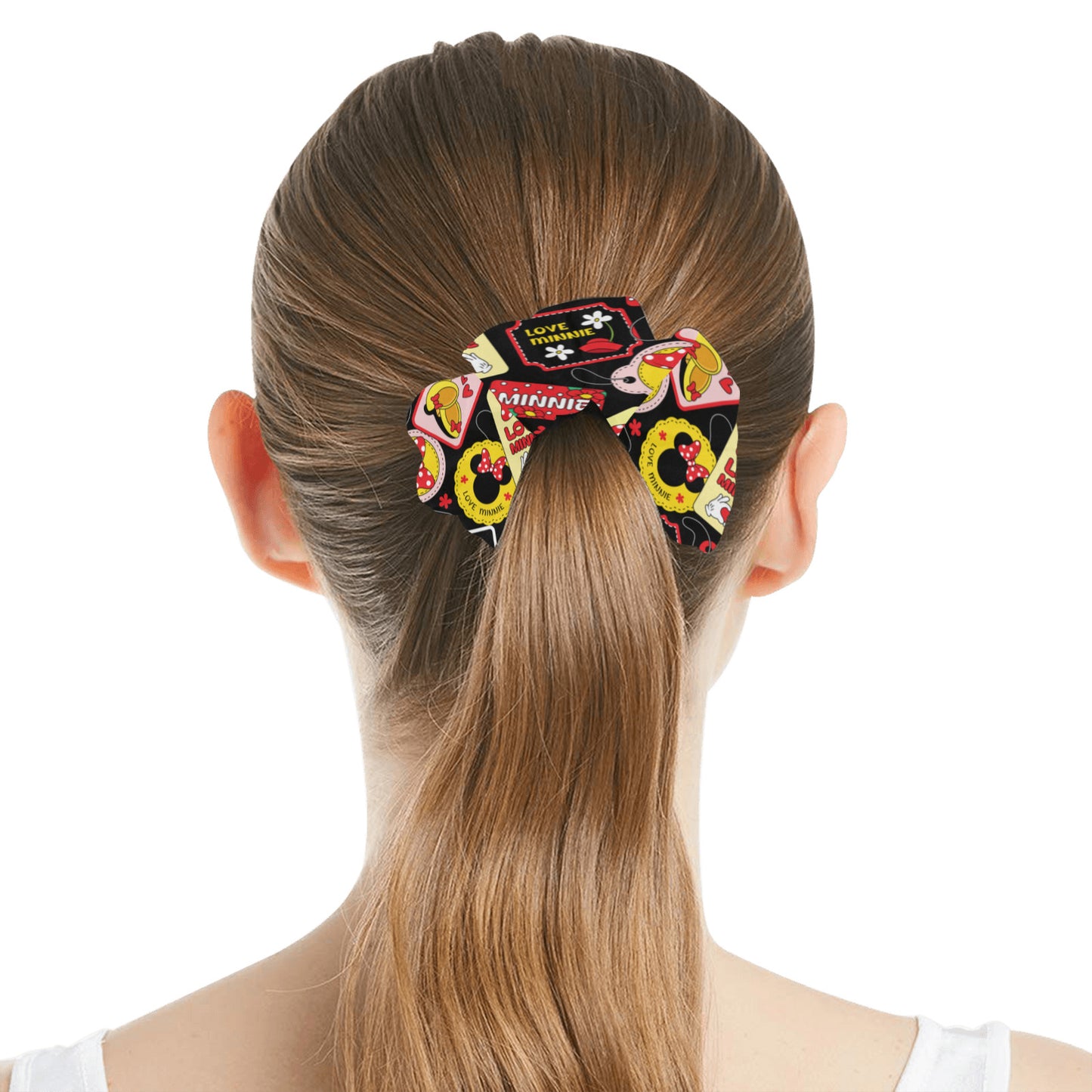 Minnie Tags Hair Scrunchie