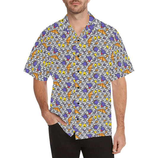 Disney Epcot Figment Dream Come True Hawaiian Shirt