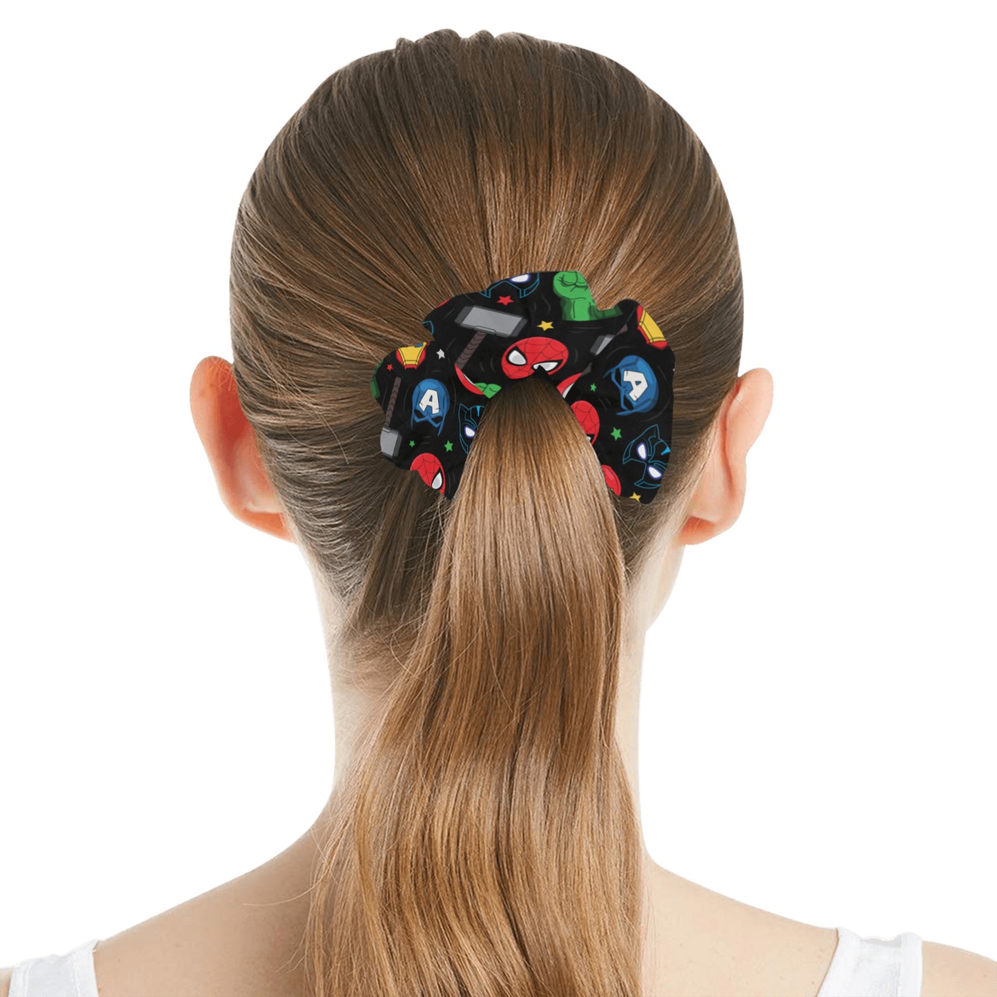 Super Heroes Hair Scrunchie