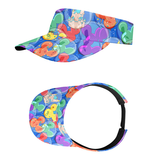 Balloon Collector Athletic Visor