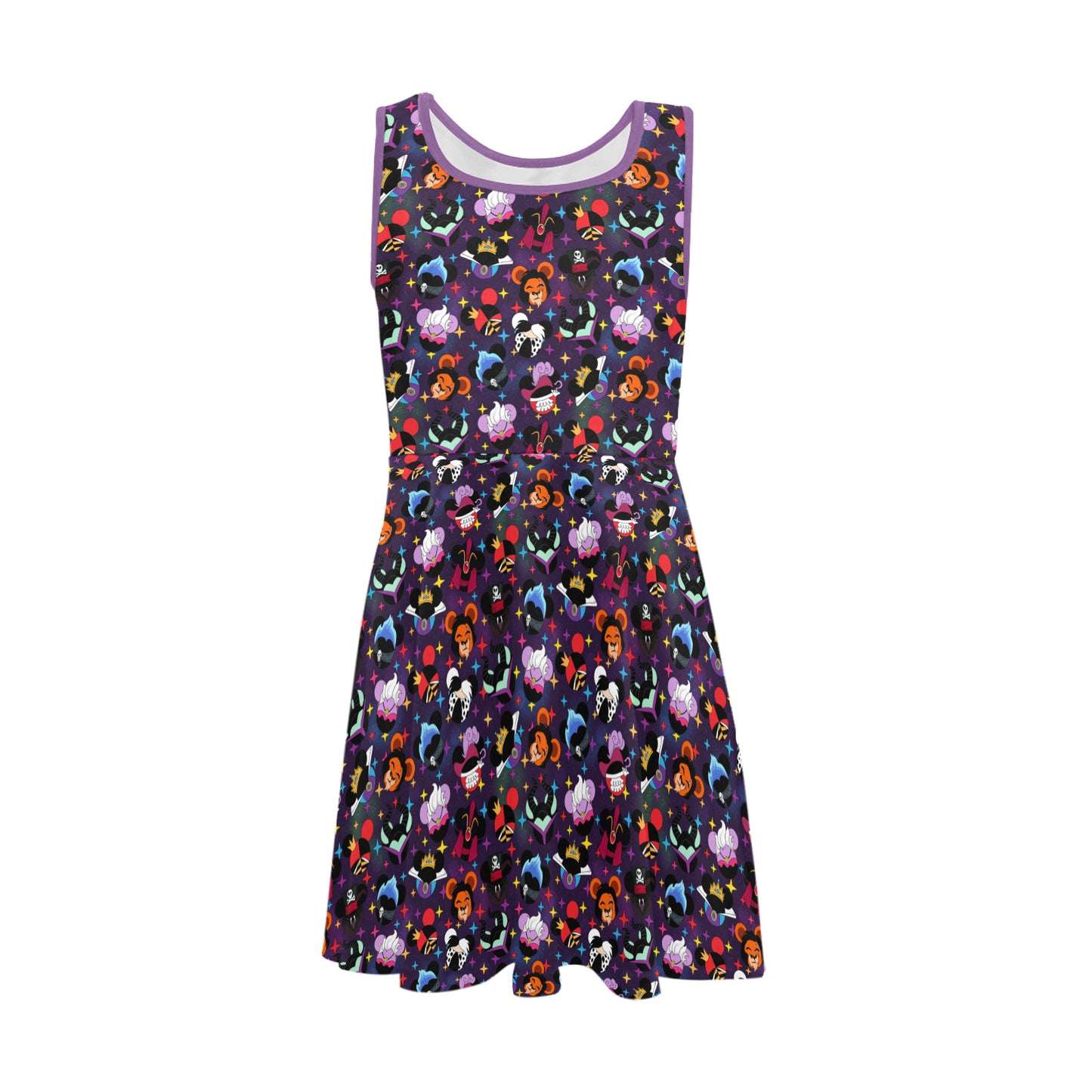 Villains Girls' Sleeveless Sundress
