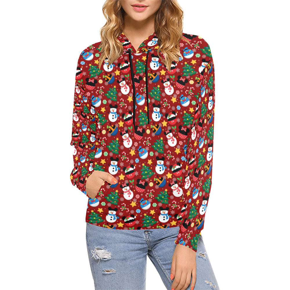 Christmas Ornaments Hoodie for Women