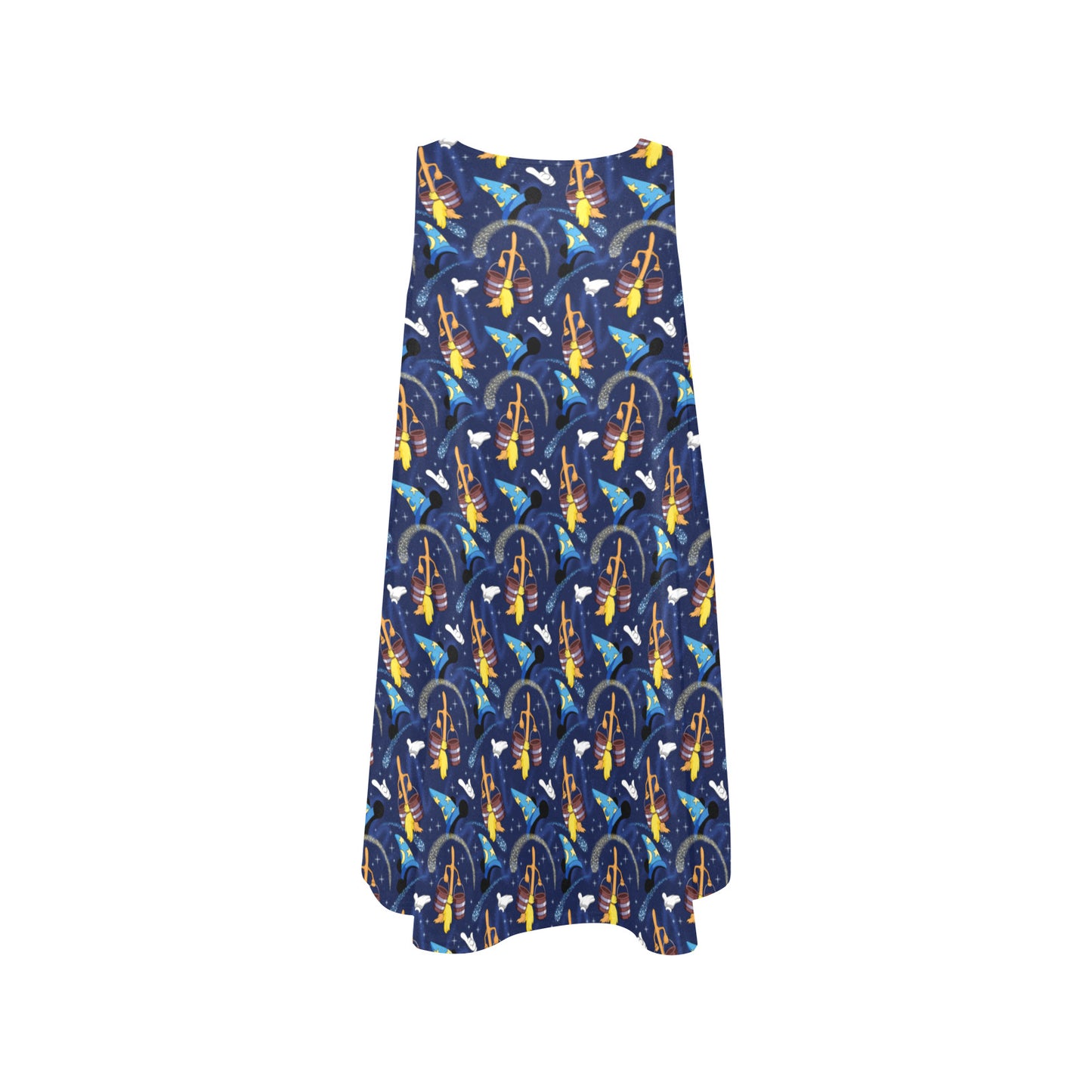 Fantasia Sleeveless A-Line Pocket Dress