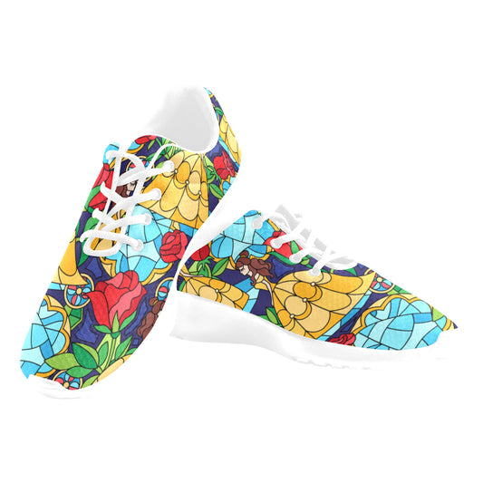 Stained Glass Men's Athletic Shoes - Ambrie