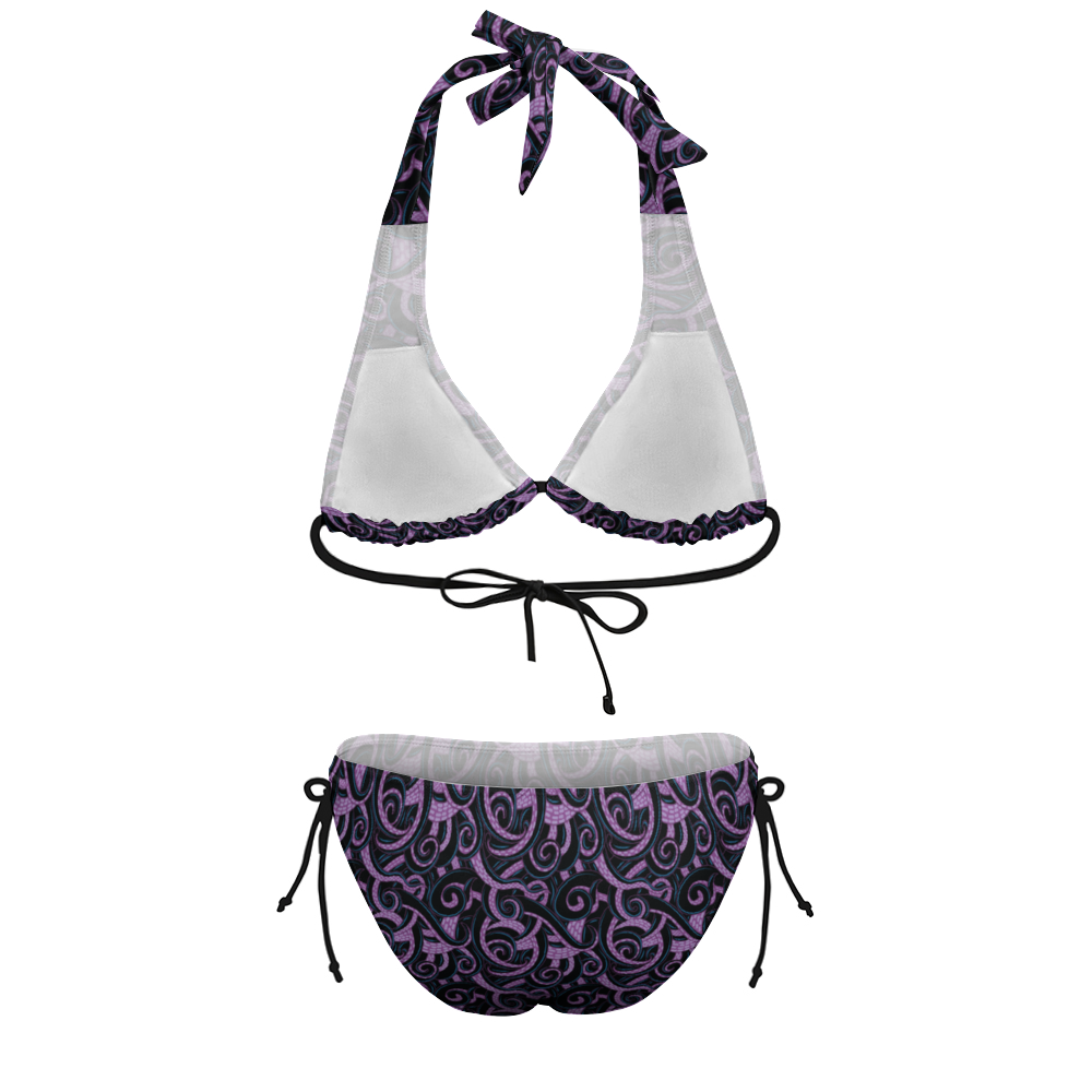 Ursula Tentacles Plus Size Women's Two Piece Bikini