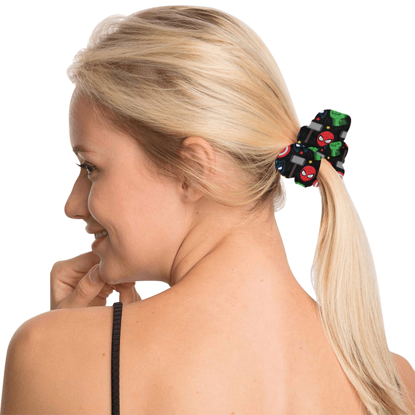 Super Heroes Hair Scrunchie