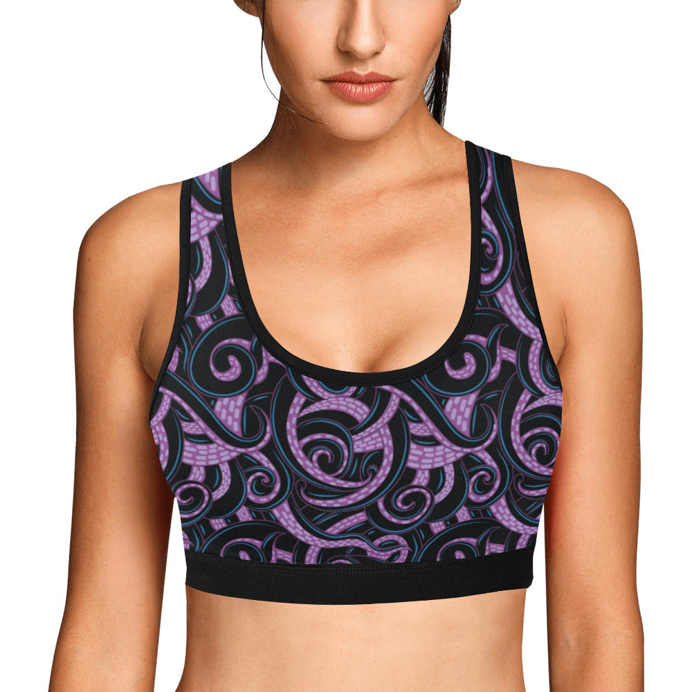 Ursula Tentacles Women's Sports Bra