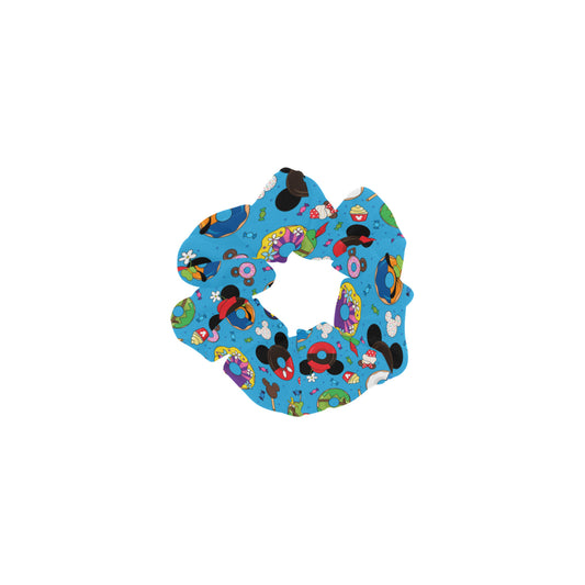 Character Donuts Hair Scrunchie
