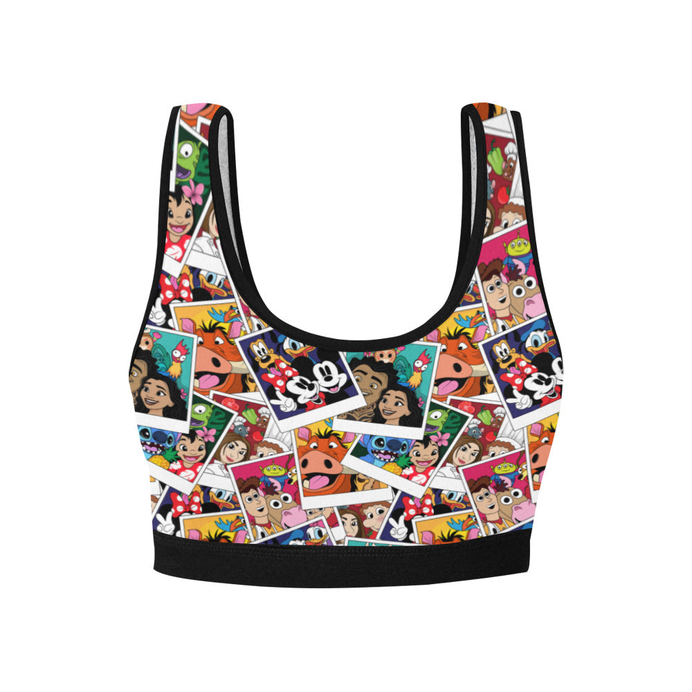 Selfies Women's Sports Bra