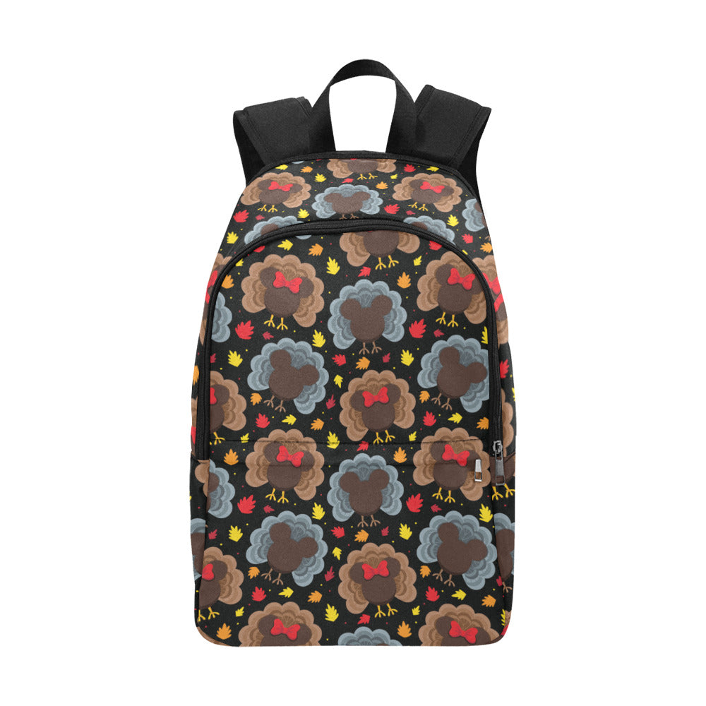 Fresh Turkey Backpack Turkeys Fabric Backpack – Ambrie